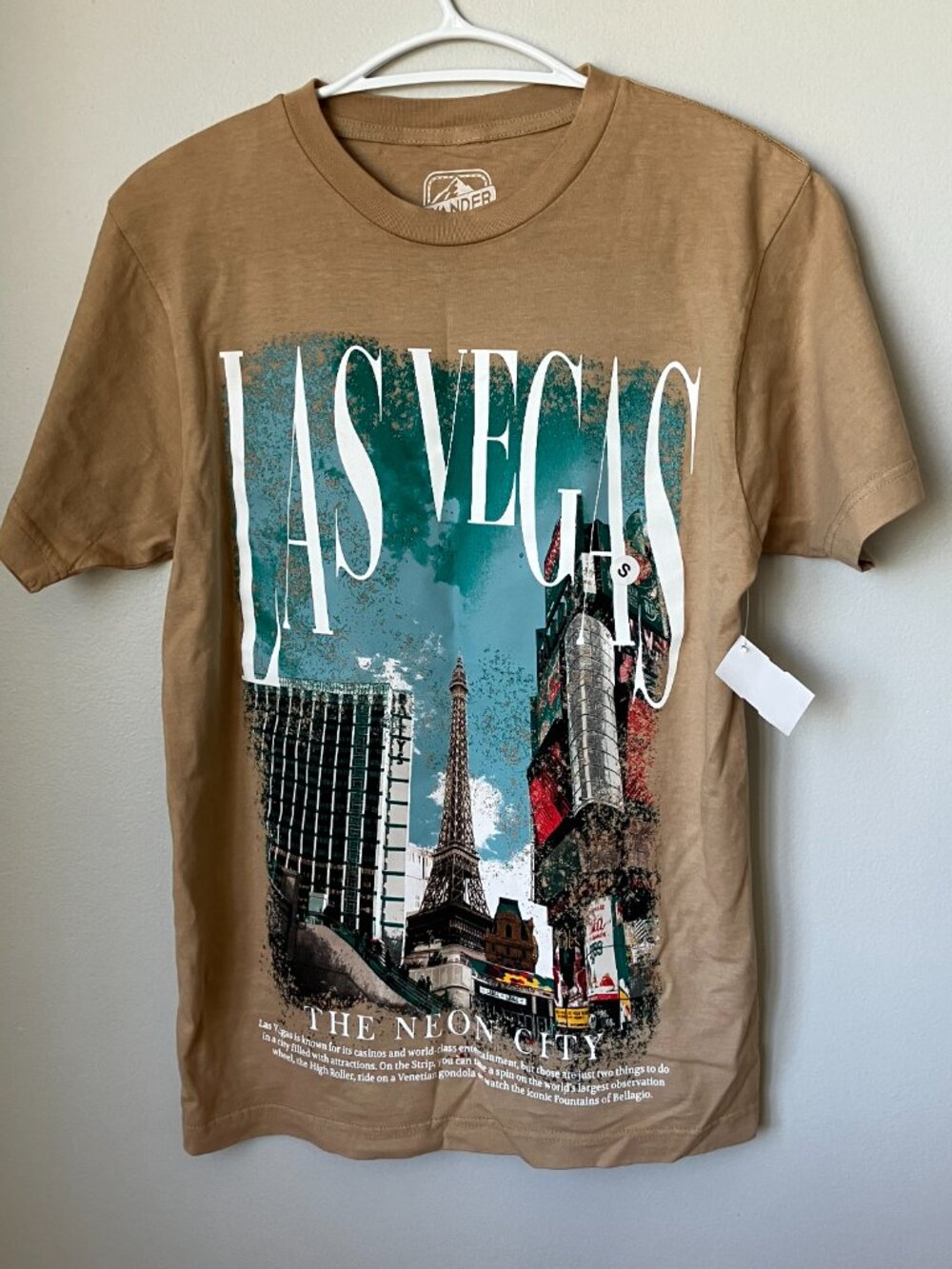 Las Vegas Nevada New Graphic Tee Women's Size Small